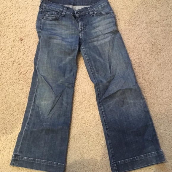 Seven for All Mankind cropped Jeans 26 - Picture 1 of 3